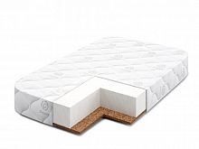 Матрас Peppy Premium Sleep 57 овал 85х60 Aloe Vera 12 см