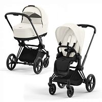 Коляска модульная 3 в 1 Cybex Priam IV (Cloud T i-Size)
