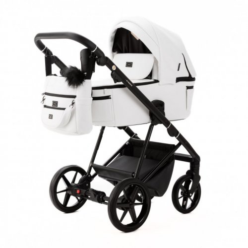 Коляска модульная 2 в 1 Adamex Vasco Deluxe (экокожа)