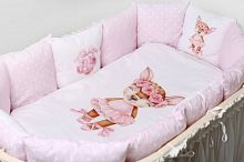 Универсальный комплект для кроватки Lappetti "Балерина" арт.6068
