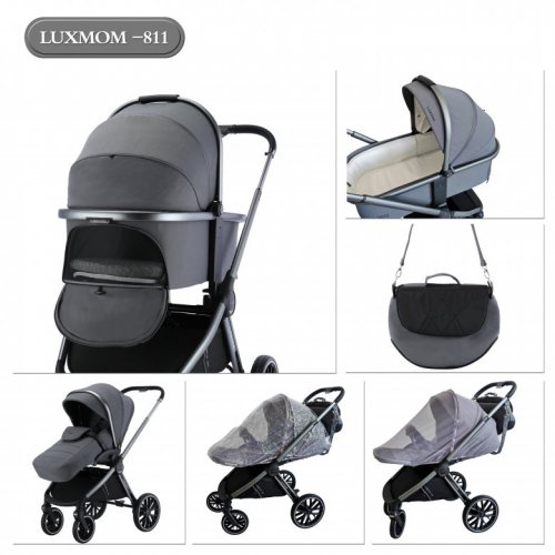 Коляска модульная 2 в 1 Luxmom 811 фото 9