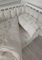 Комплект Lappetti арт.6123 "Винтаж" для прямоугольной кроватки
